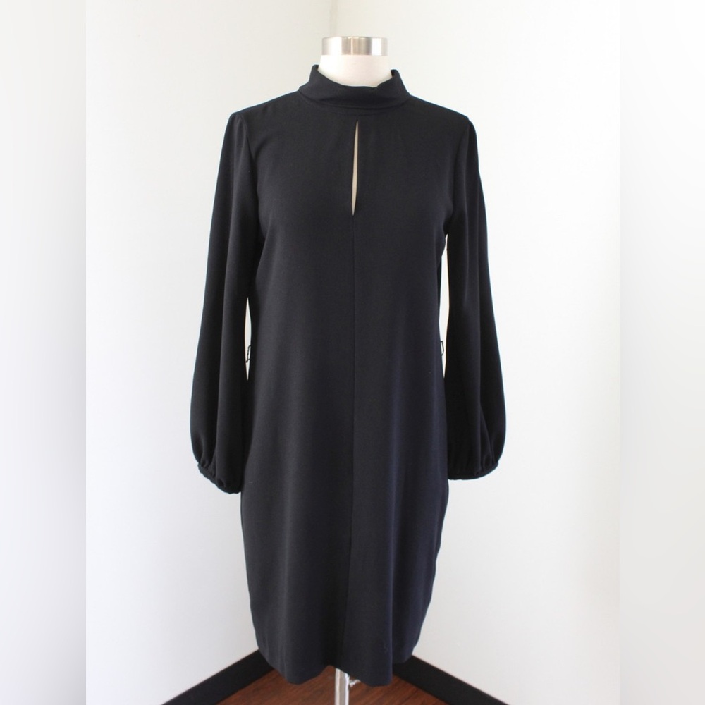Zara Black Long Sleeve Dress